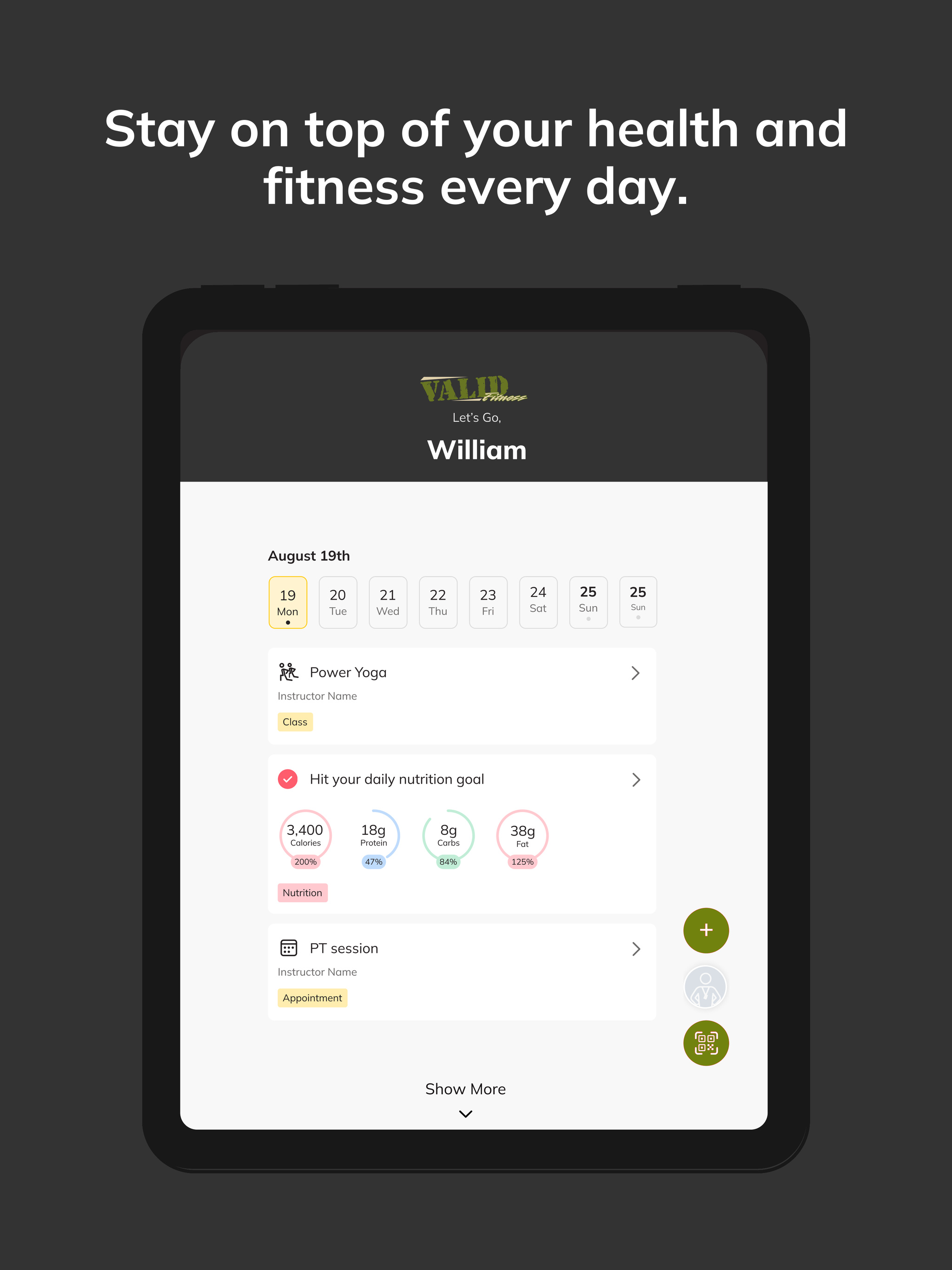 Valid Fitness
