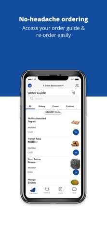 Aenos Foods iPhone screenshot