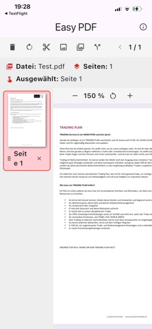 Easy PDF - EasySchmiede iPhone screenshot