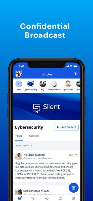 Silent - Secure Messenger Screenshot 2 of 6