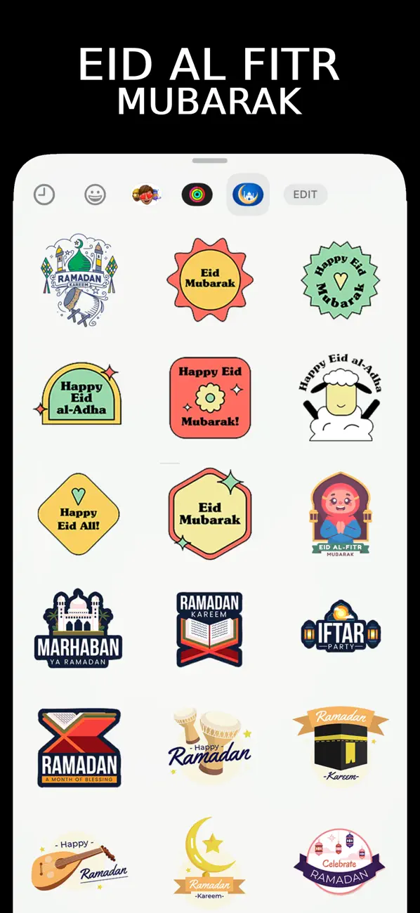 Screenshot #2 pour Ramadan - Eid Al Adha Stickers