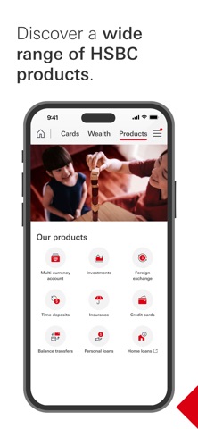 HSBC Singapore screenshot