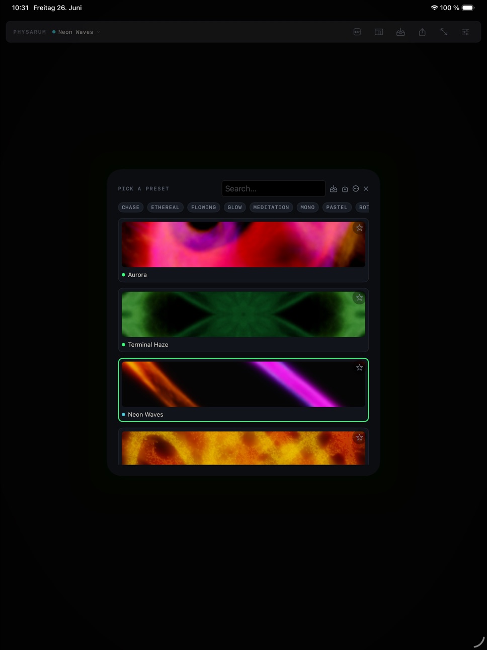 iPad screenshot
