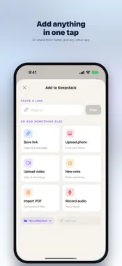 Keepstack: Save Links & Notes screenshot 5