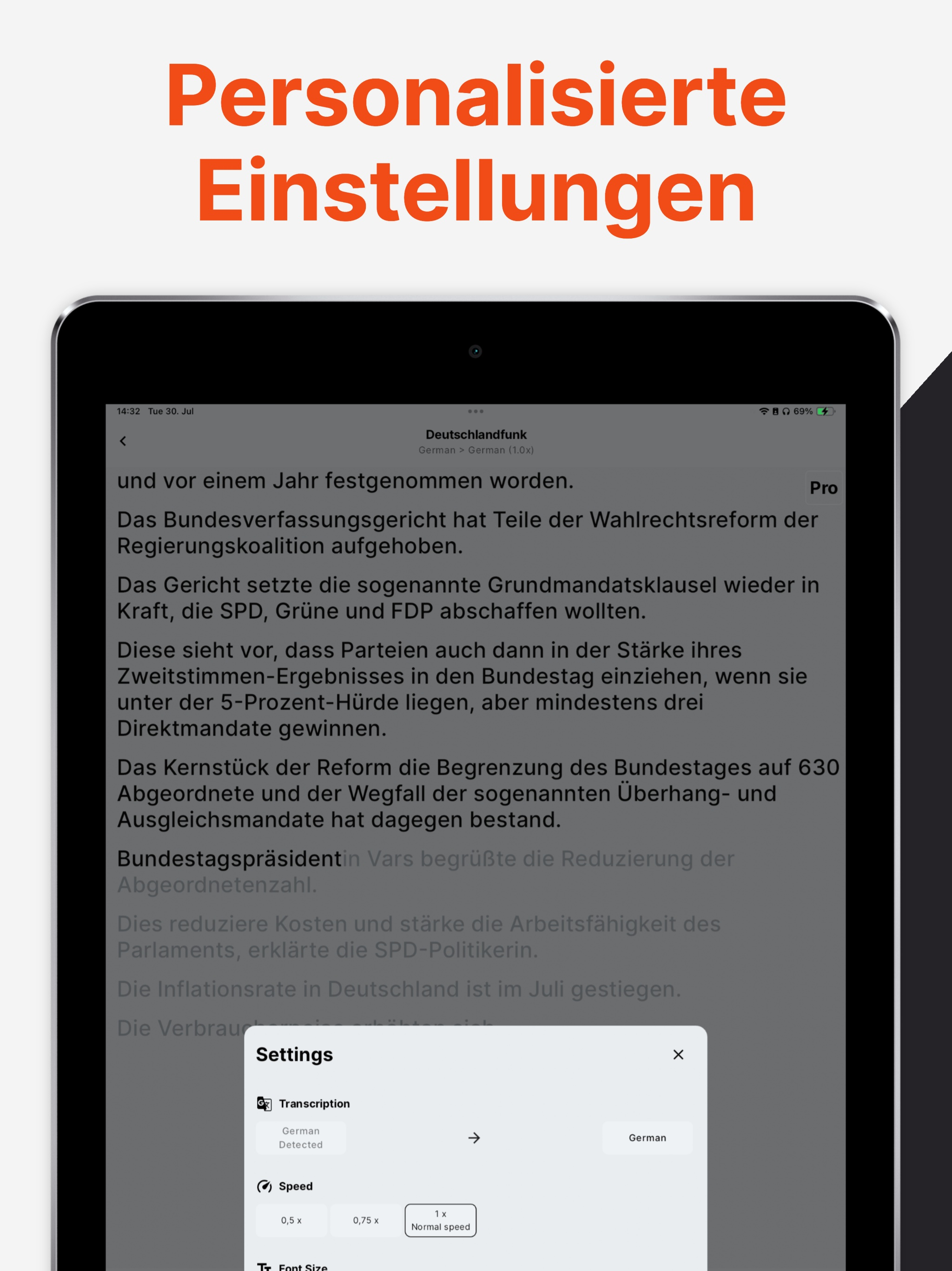 Radiozeit - Radio zum Mitlesen