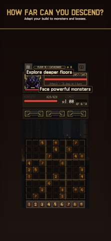Sudoku Crawler: Roguelike RPG Screenshot 7 of 7
