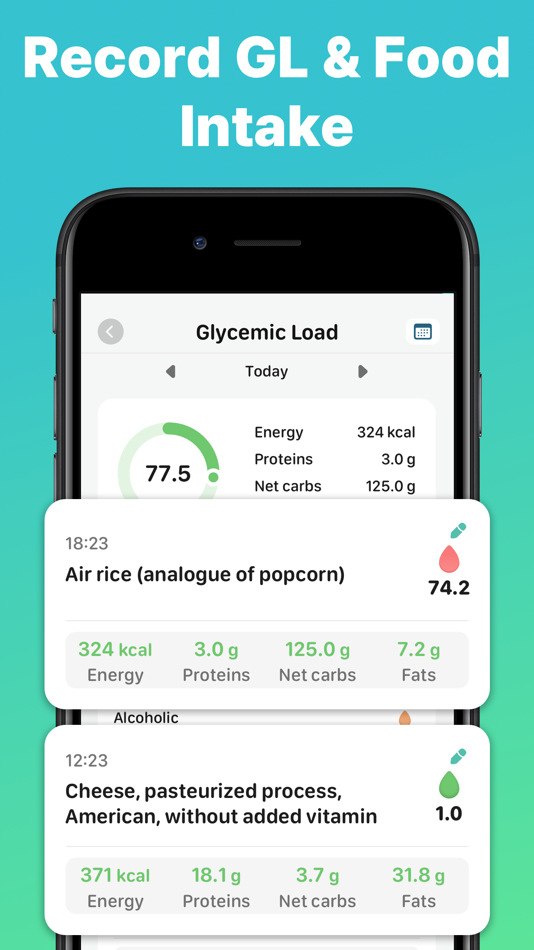 #2. Glucose Tracker-Glycemic Index (iOS) 由: 尚琼 虞