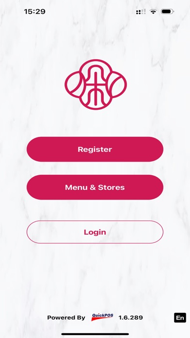 Screenshot 1 of Adore Cafe App