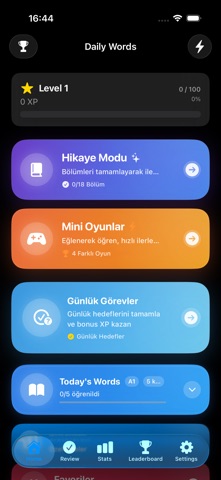 Daily Words İngilizce Kelime screenshot