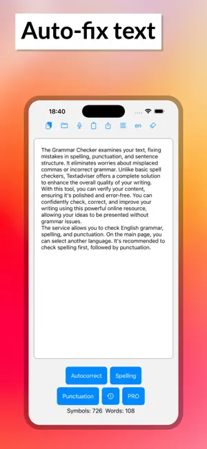 Grammar & punctuation checker screenshot 3