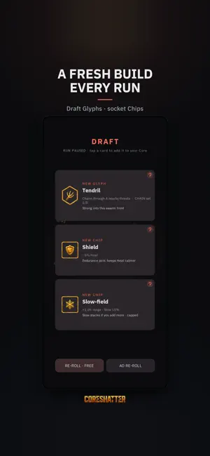 Coreshatter: Idle TD Roguelite screenshot 2