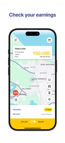 Kumbai Driver App screenshot