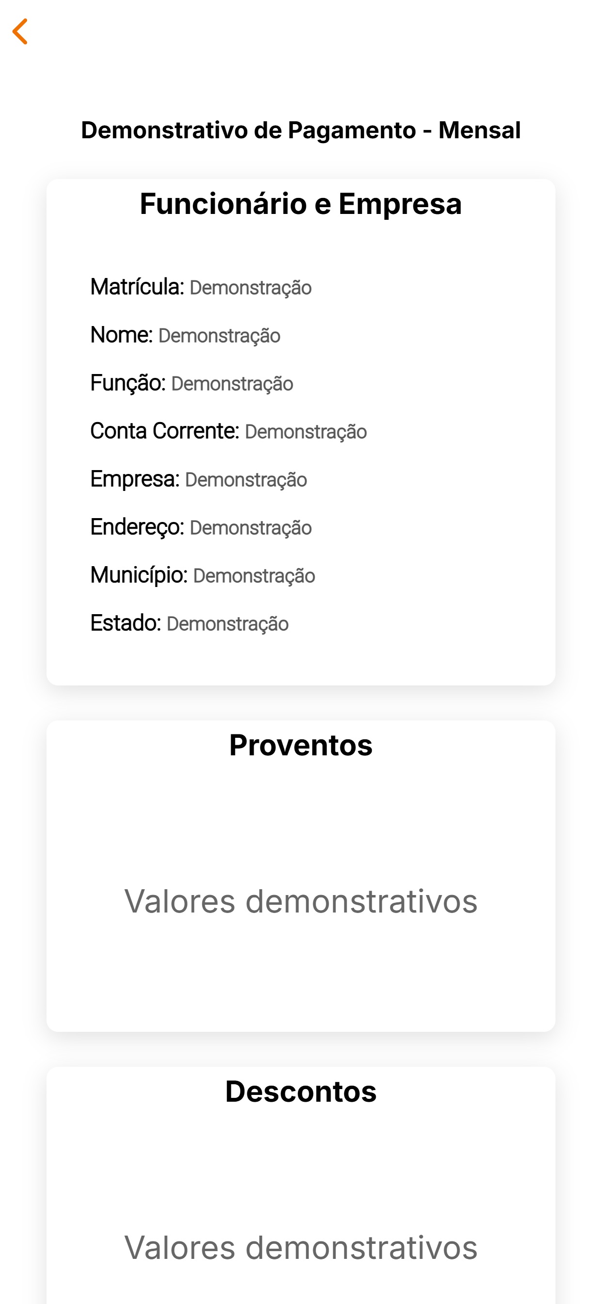 Screenshot 4 of AppFuncionário - São Francisco