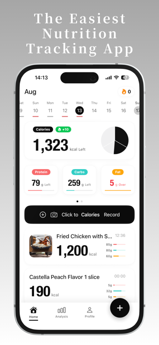 Calu – AI Calorie Tracker Screenshot 1 of 6