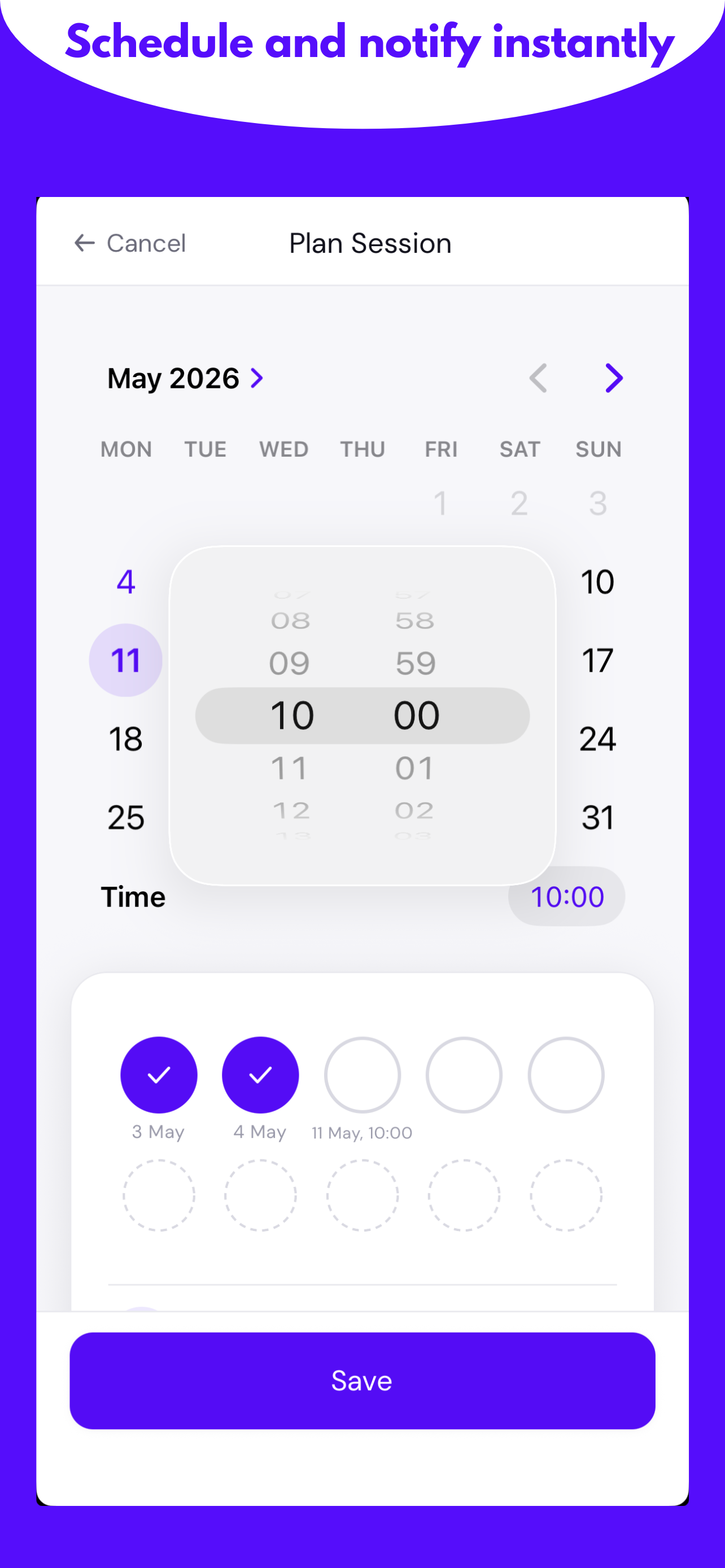 Punch Cards Tracker