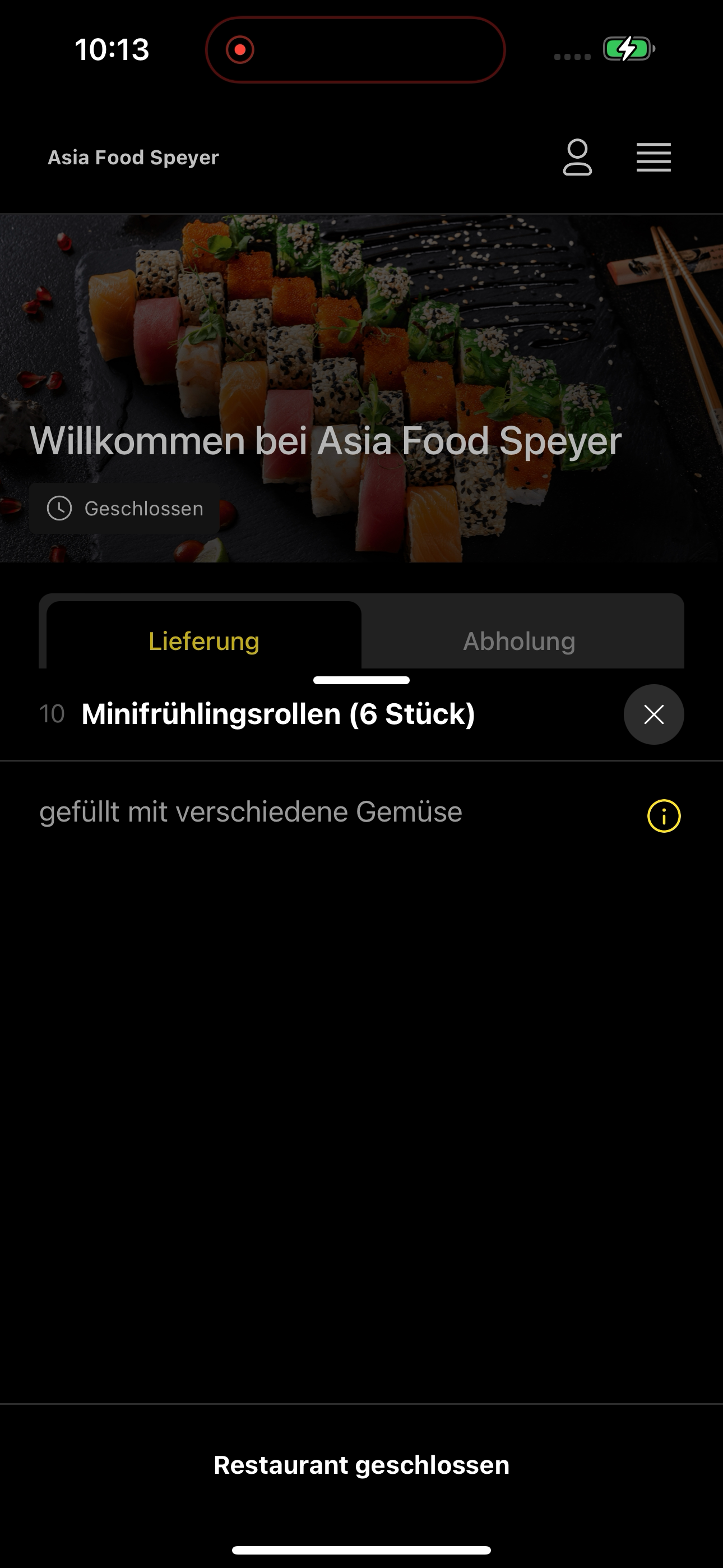 Asia Food Speyer screenshot 8