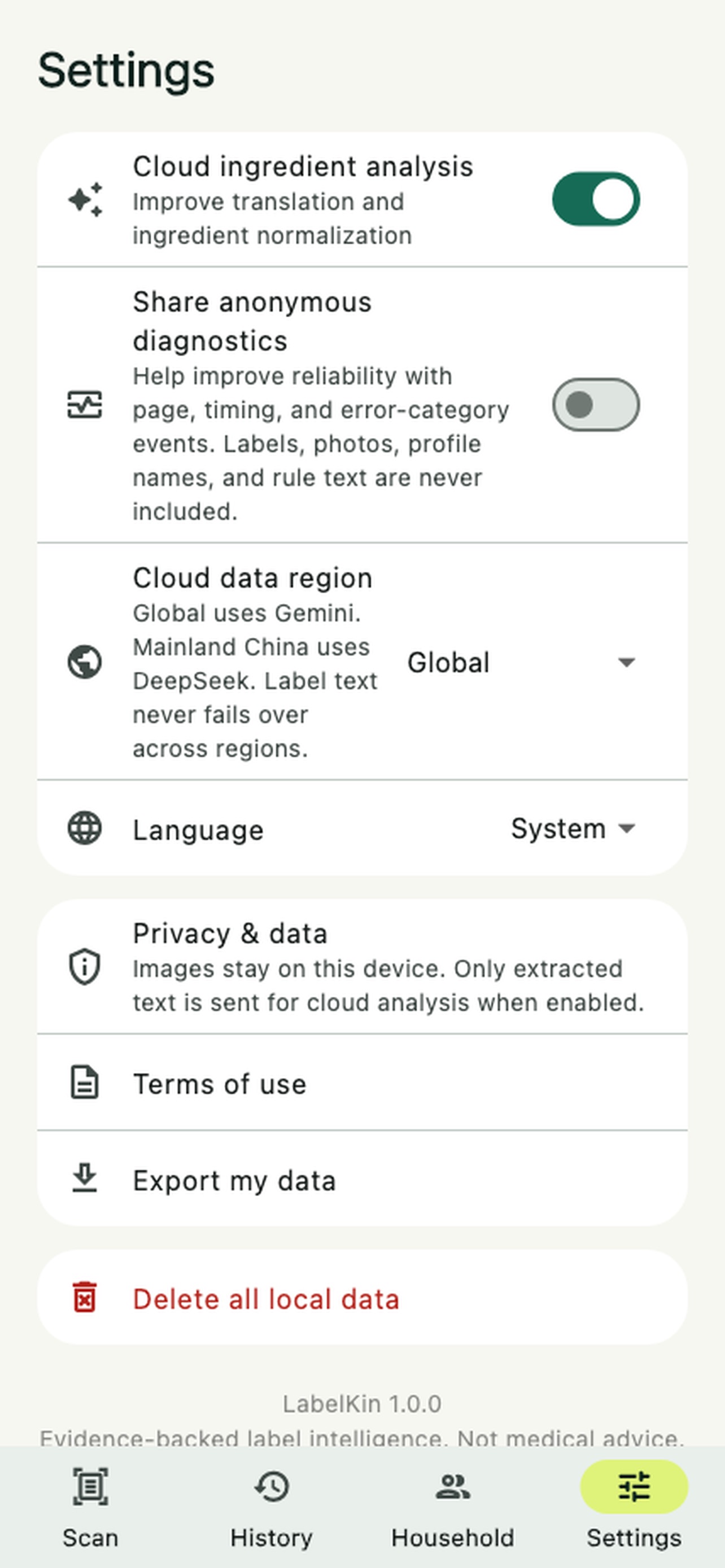 Screenshot 4 of LabelKin