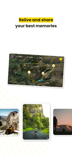 ‎Relive: Run, Ride, Hike & Walk Screenshot