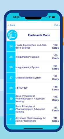NP Exam Review App screenshot