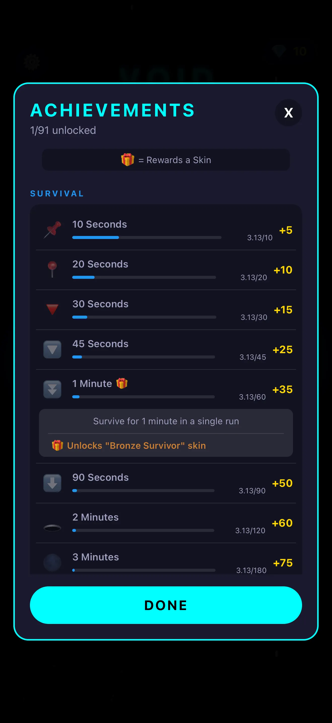 #9. Void Runner – Ejection Point (iOS) От: Nicholas Turk