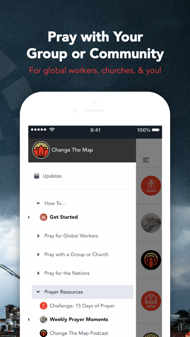 Change The Map iPhone screenshot 2 - Social Networking app