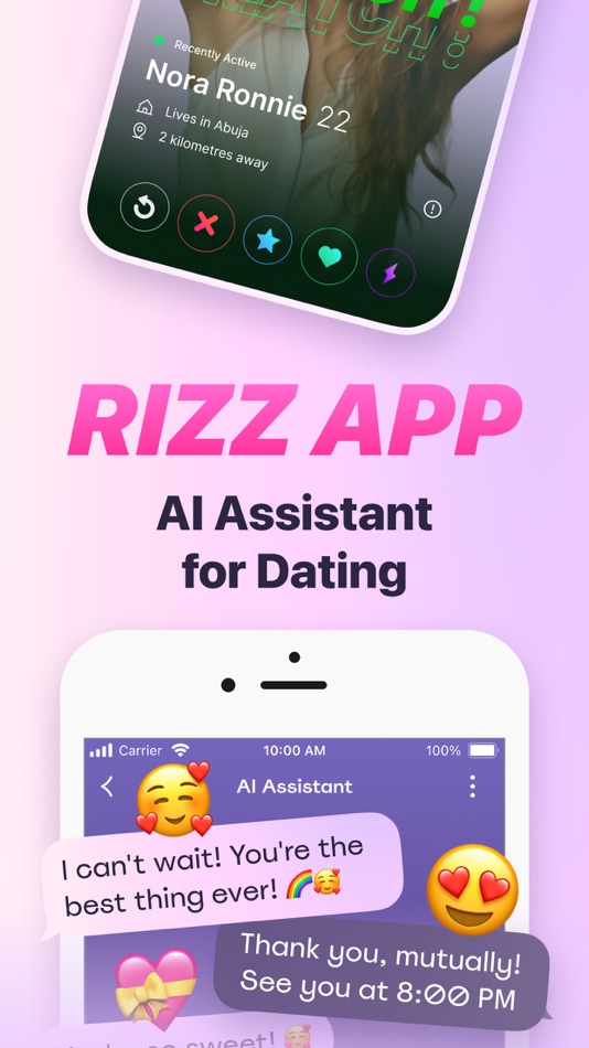 #1. ChatBot・AI Dating Assistant (iOS) بواسطة: Joseph Charlson