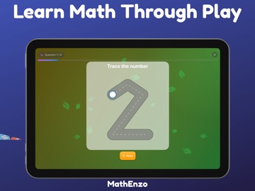 MathEnzo Fun Math iPad screenshot