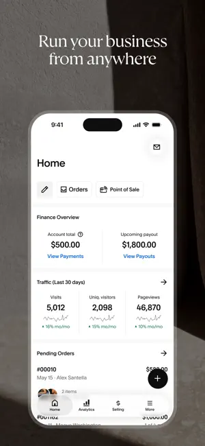 Squarespace: Run your business screenshot 1