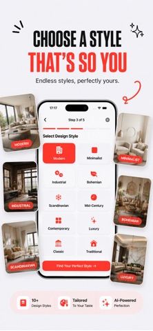 ReHome - AI Interior Design iPhone screenshot