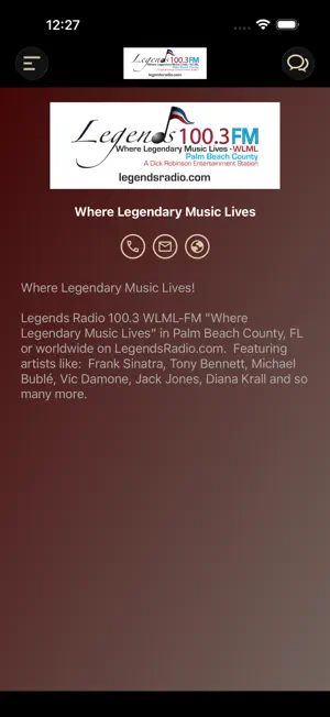 Legends Radio 100.3 FM screenshot 3