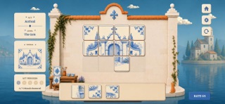 Azulo: Monastery Tile Puzzle Screenshot 2 of 4