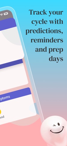 Luna Period Tracker For Teens iPhone screenshot