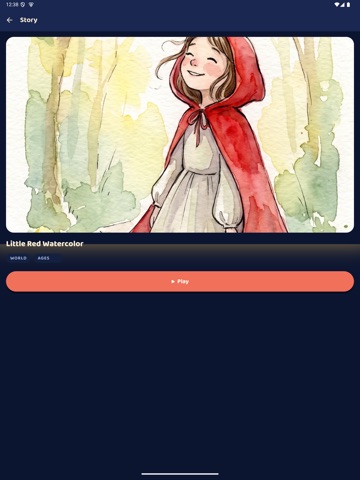 Lune: Interactive Stories iPad screenshot