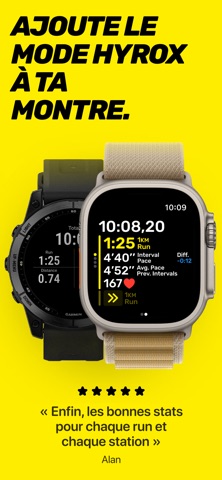 Hyrox & Crossfit Tracker: Hyro iPhone screenshot 1