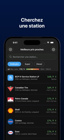 Mon Gaz QC : Prix Essence screenshot