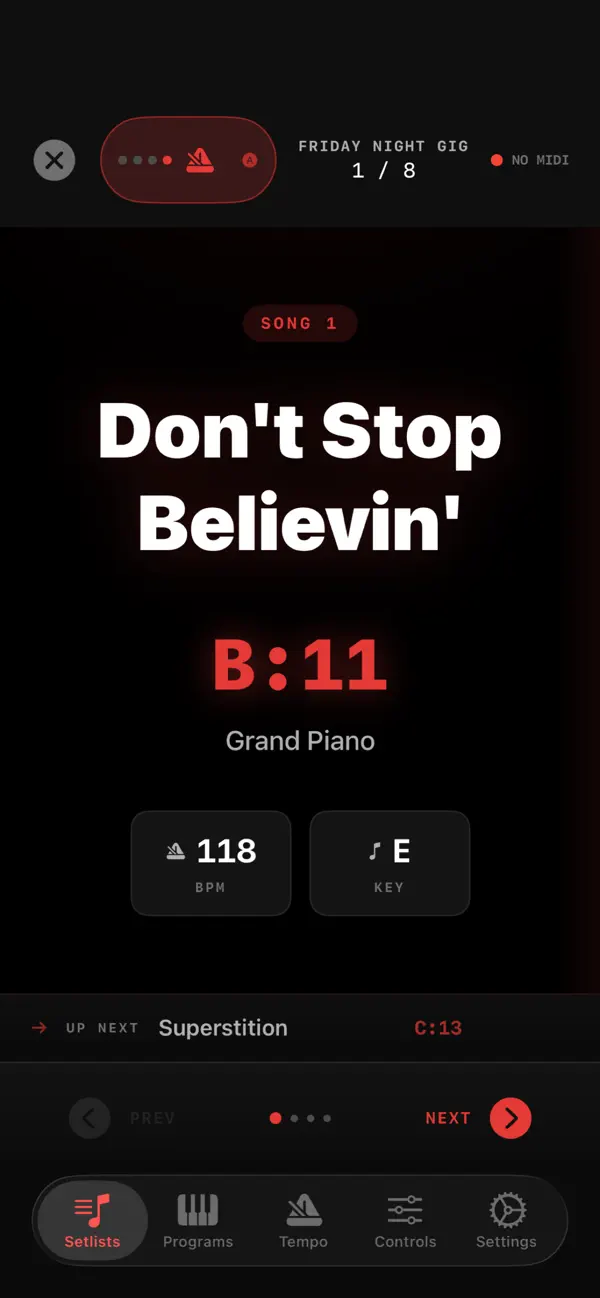 Screenshot #1 pour Stage Companion