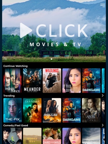CLICK: Movies & TV iPad screenshot