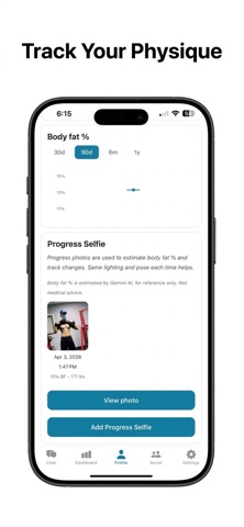 FitTextAI—Lazy Calorie Tracker Screenshot 3 of 5