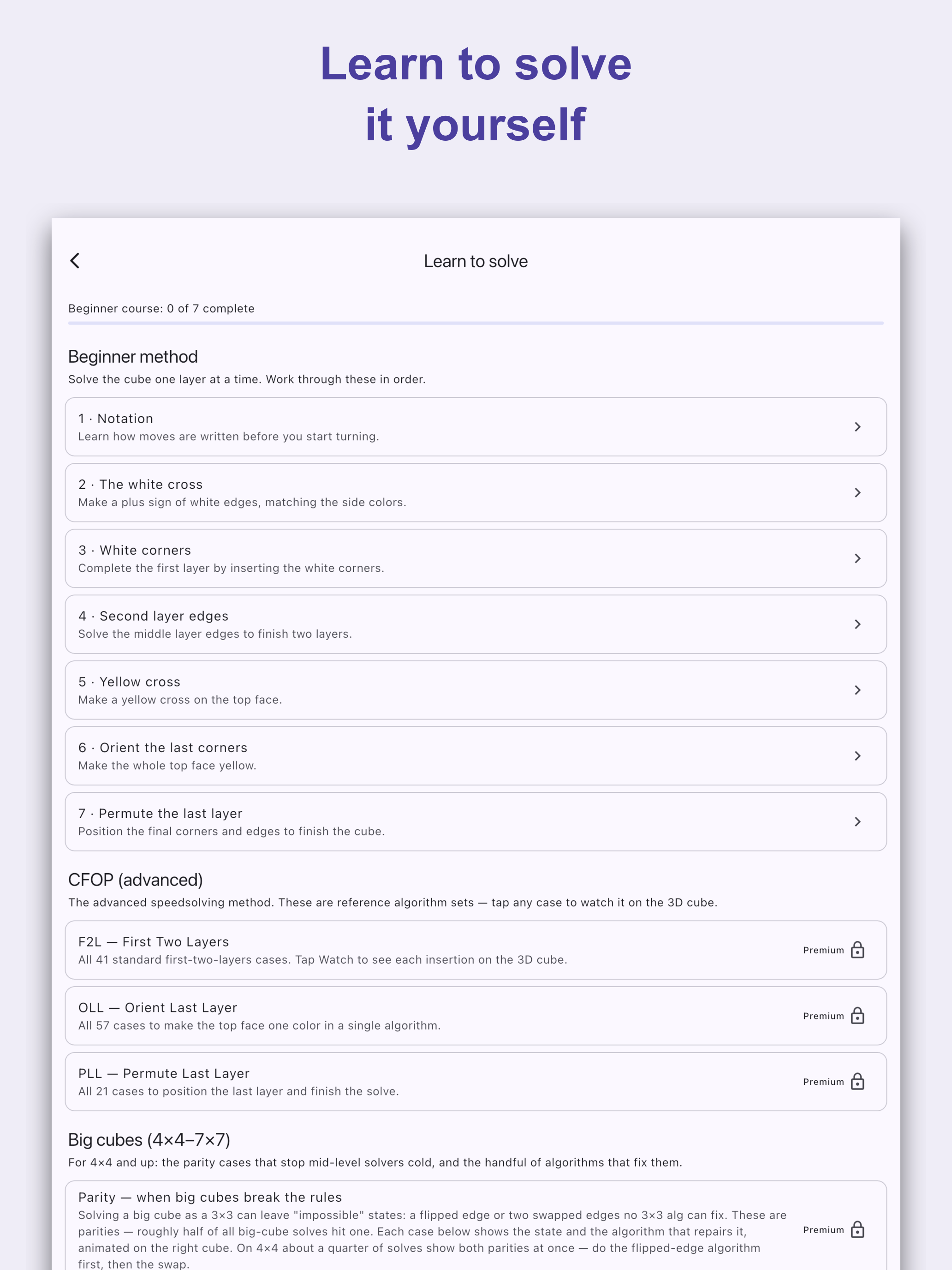 Cube Solver: Scan & Solve screenshot 14