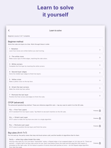 Cube Solver: Scan & Solve iPad screenshot 6