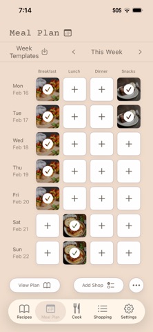 Simmle - Recipes & Meal Plans screenshot