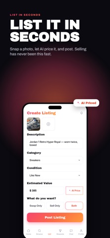 Swipe2Swap screenshot