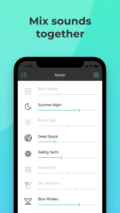 Screenshot #3 pour Noizio — focus, relax, sleep