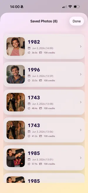 Time Travel by Photomyne screenshot 4