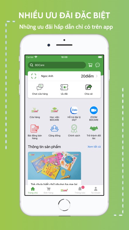 BDCare - Kinh doanh không vốn