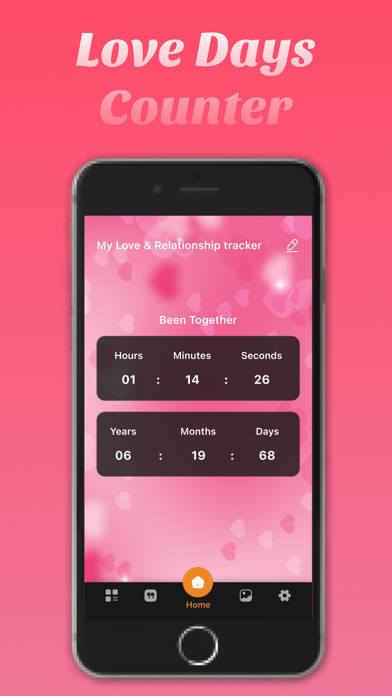 My Love & Relationship Tracker Screenshot