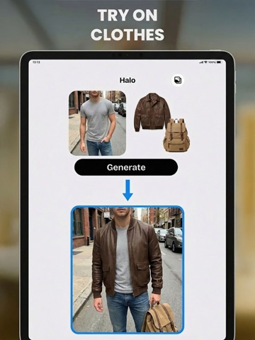 Zeno: AI photo editor iPad screenshot