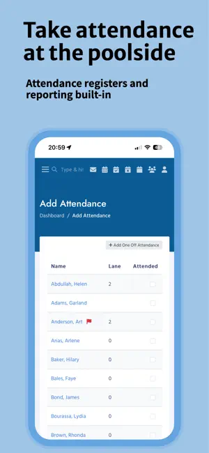 SwimClub Manager screenshot 4