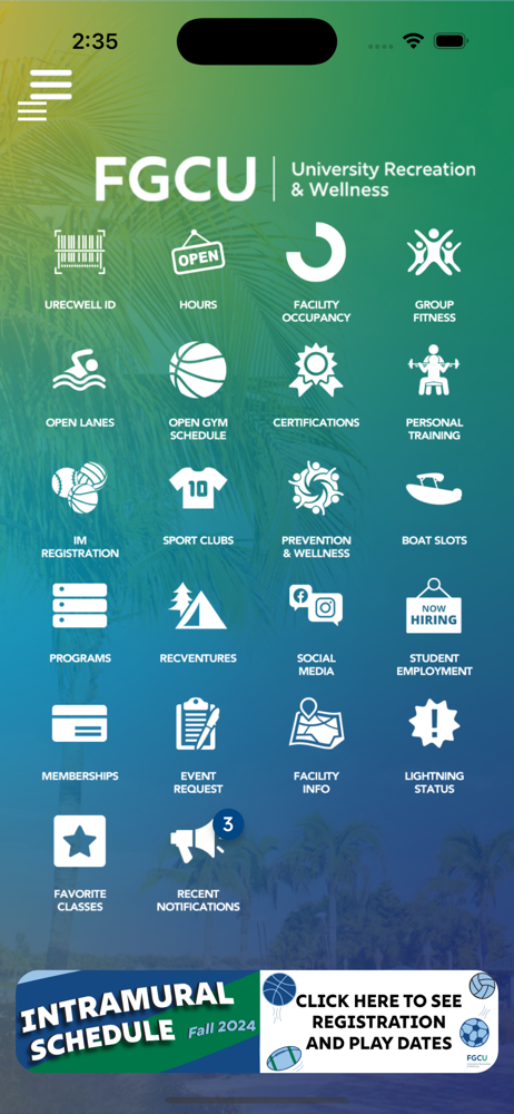 FGCU Recreation & Wellness screenshot 1