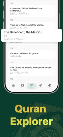 Muslim Prayer Times Find Qibla iPhone screenshot